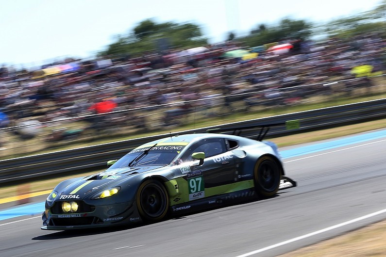 The GTE Pro battle went down to the wire as the polesitting #97 Aston Martin shared by Jonny Adam, Daniel Serra and Darren Turner prevailed against