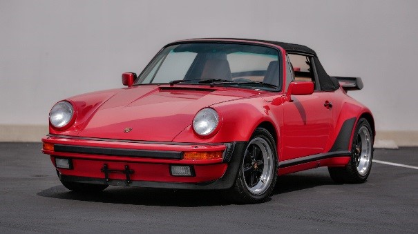 1989 PORSCHE 911 TURBO CABRIOLET ESTIMATE R4 MILLION – R5, 2 MILLION 