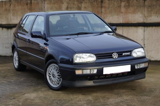 Volkswagen Golf VR6 is a rare car. 