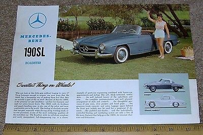 Sales Brochure 190SL
