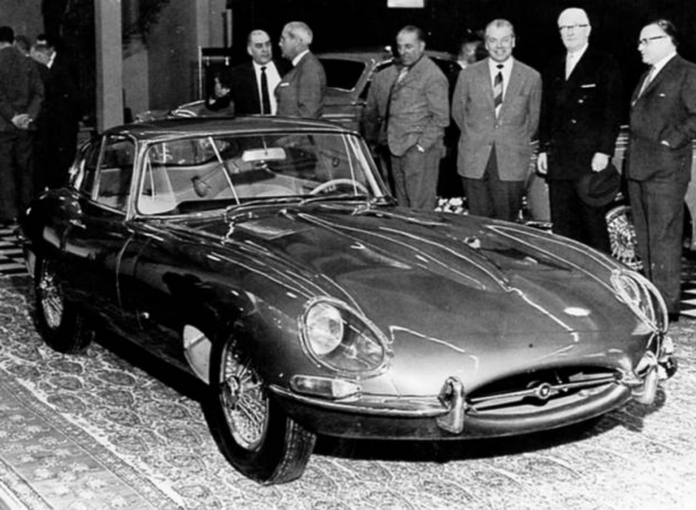 E-Type Jaguar Launch 1961