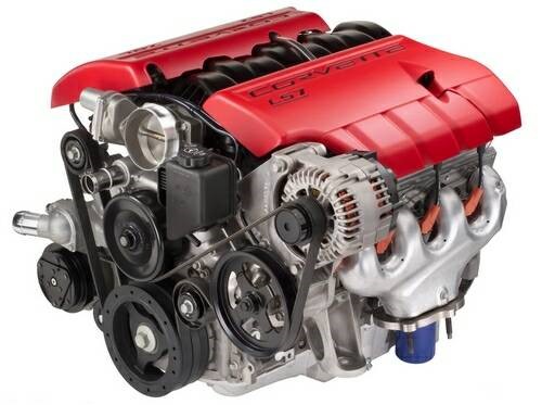 The 7.0 Litre, 427 Cubic Inch Engine delivers 505 horsepower and 475 lb/ft of torque. (image courtesy of GM Media.)