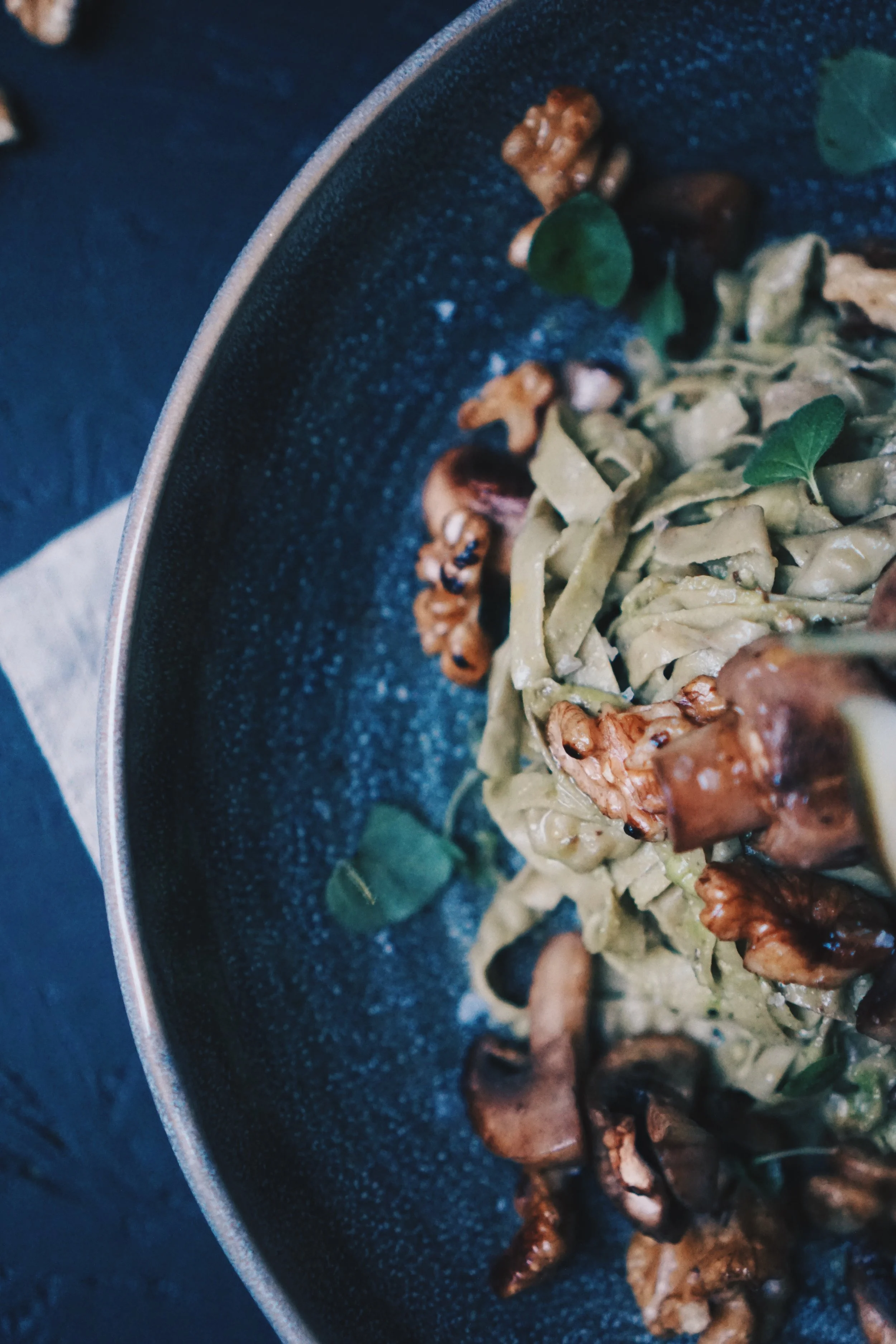Creamy, creamy pasta!