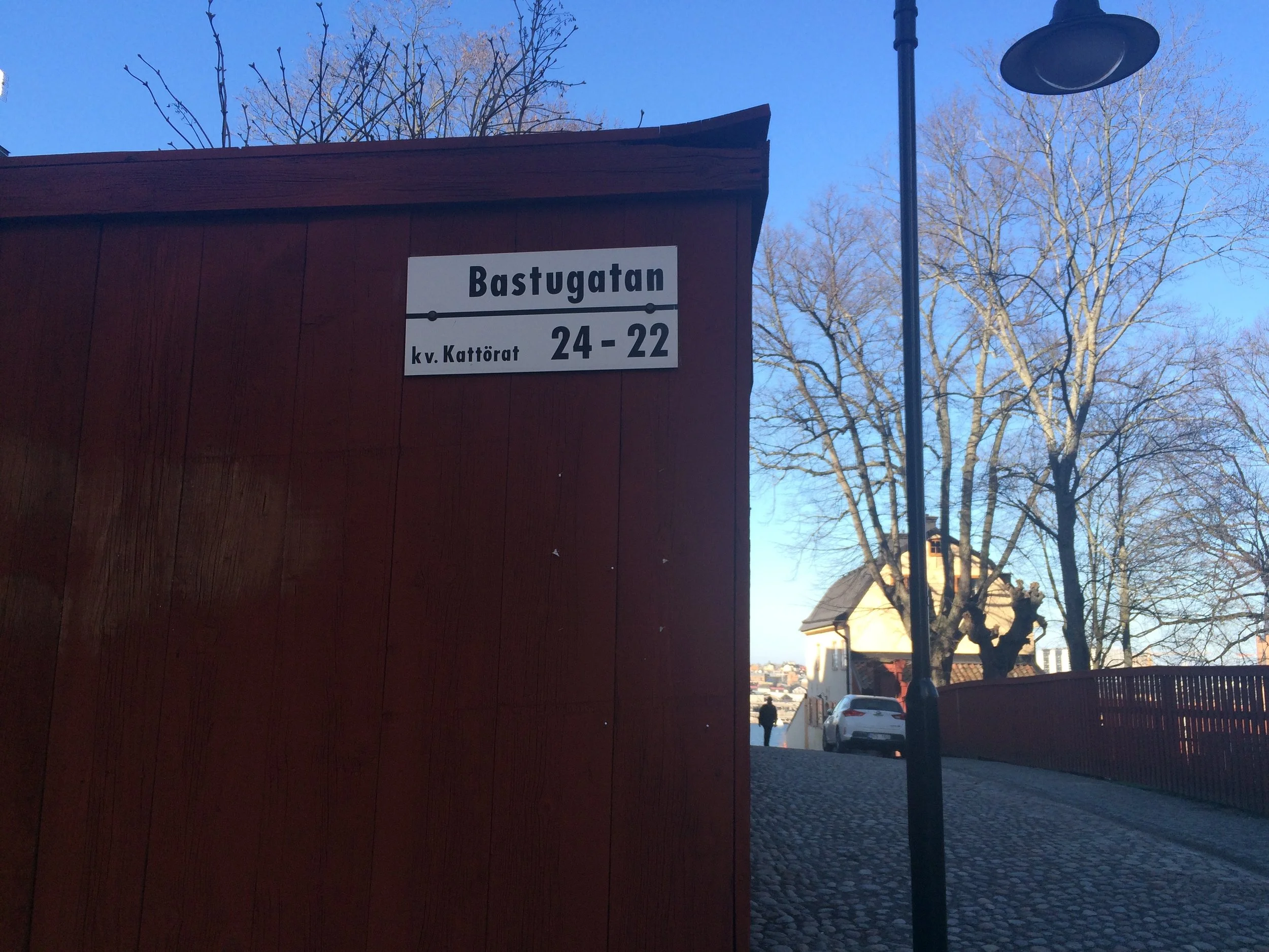 As a Finn I love that name! (Translation Sauna street).