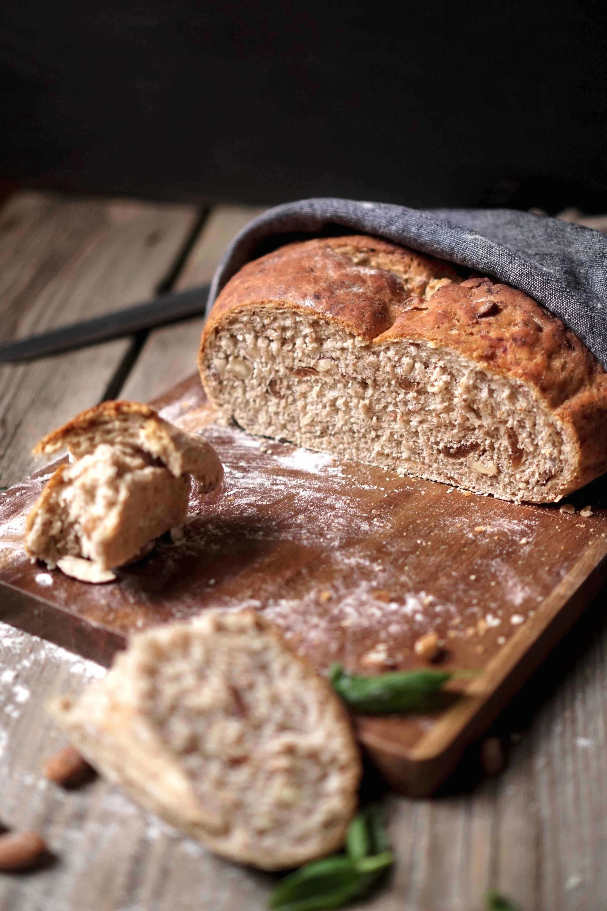 This loaf was gone two days after we baked it. It was really good.