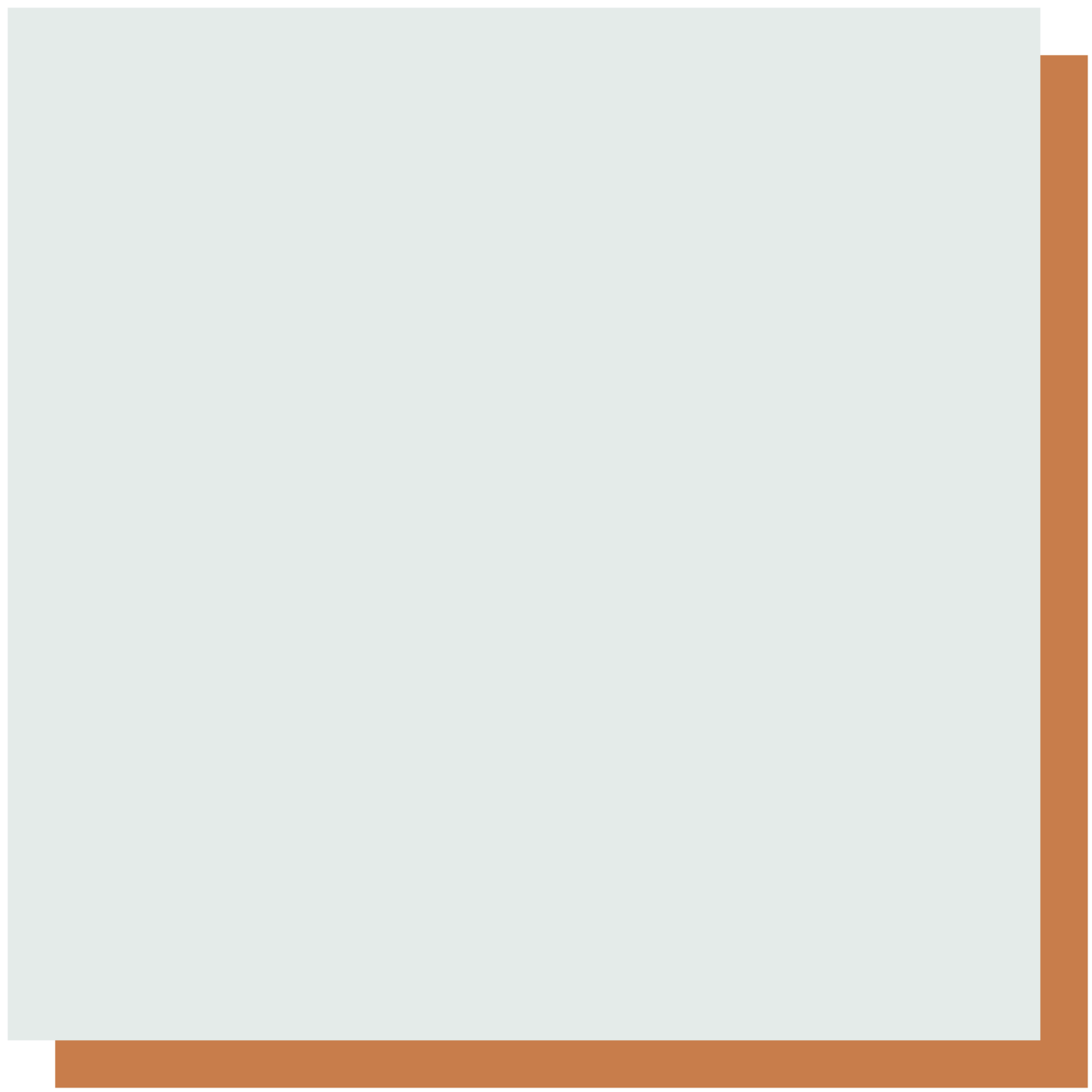 A close-up view of an open notebook with a white page, a pen resting on the right side, and a brown leather-covered journal underneath, on a flat surface.