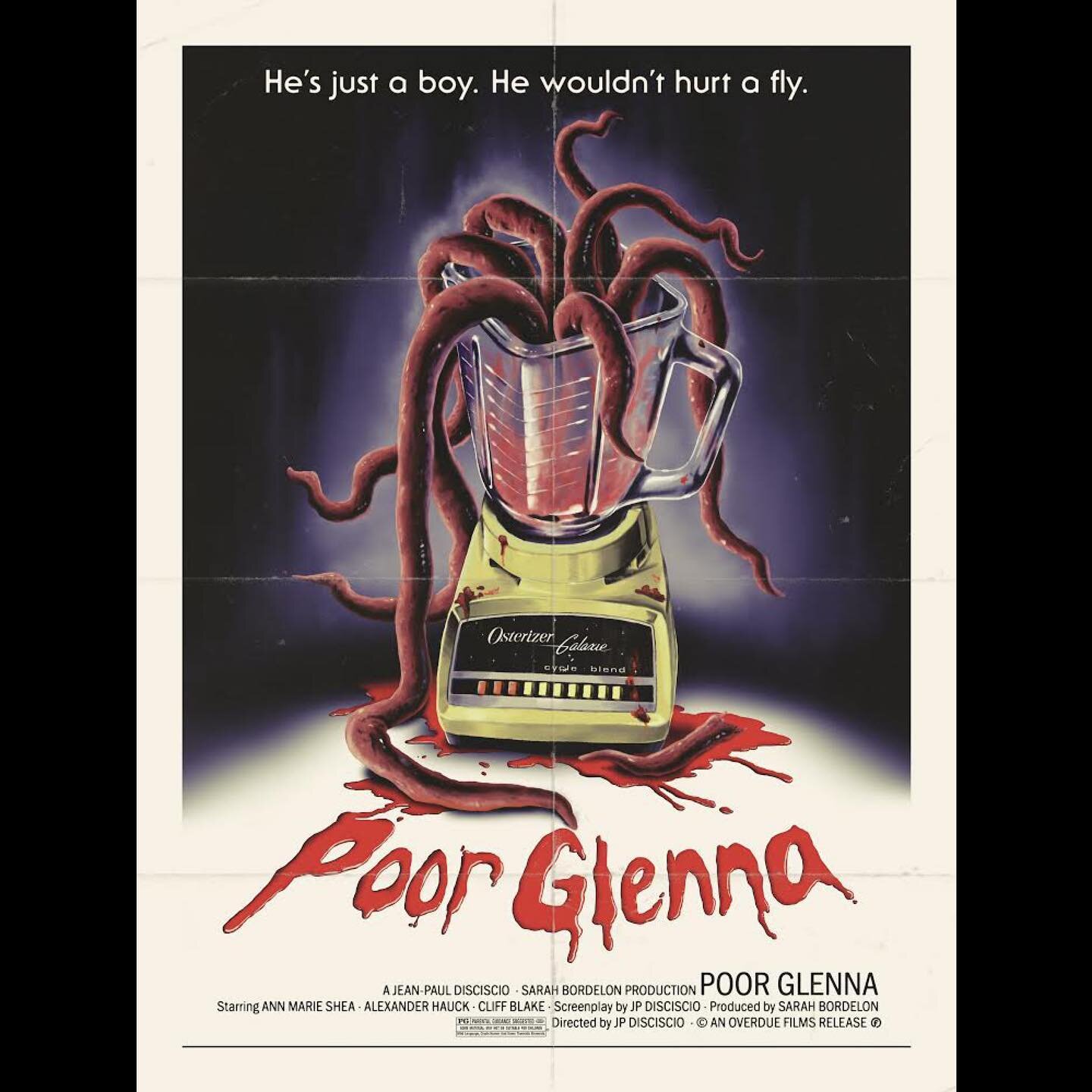 Loving this old school poster design for my film Poor Glenna by @caseybooth