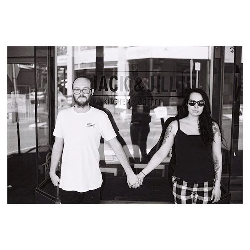 Just Married: Scott & Jess North. Photo by Ryan Hutt