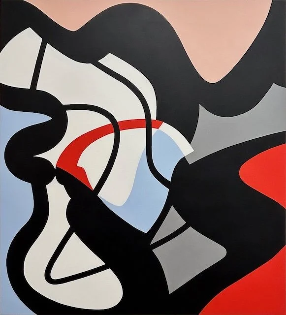 Don't Get Me Wrong,  52 x 48,  o/c, 2024