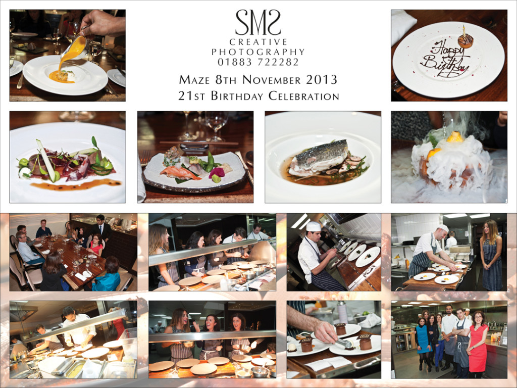 SMS Creative Photography Gordon Ramsay Maze Restaurant Mayfair