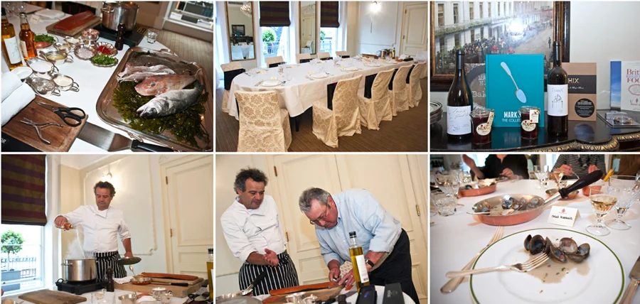 Fish Masterclass at Brown's Mayfair SMS Creative Photography Mark Hix