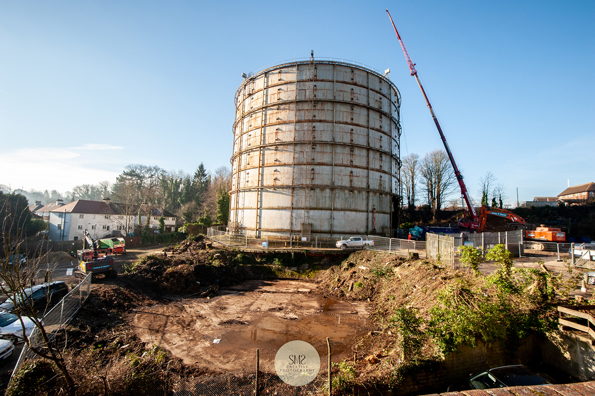 The site as of 14 February 2019