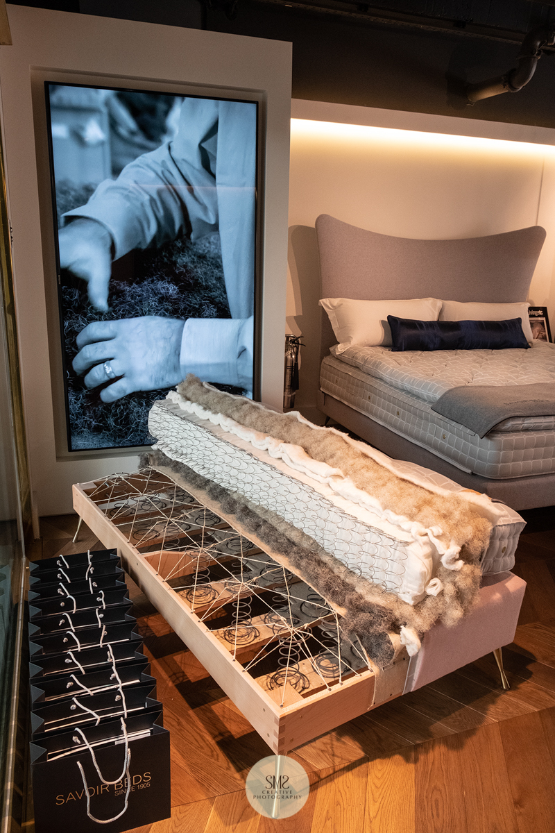 'Savoir Beds' for the perfect nights sleep, sheer luxury