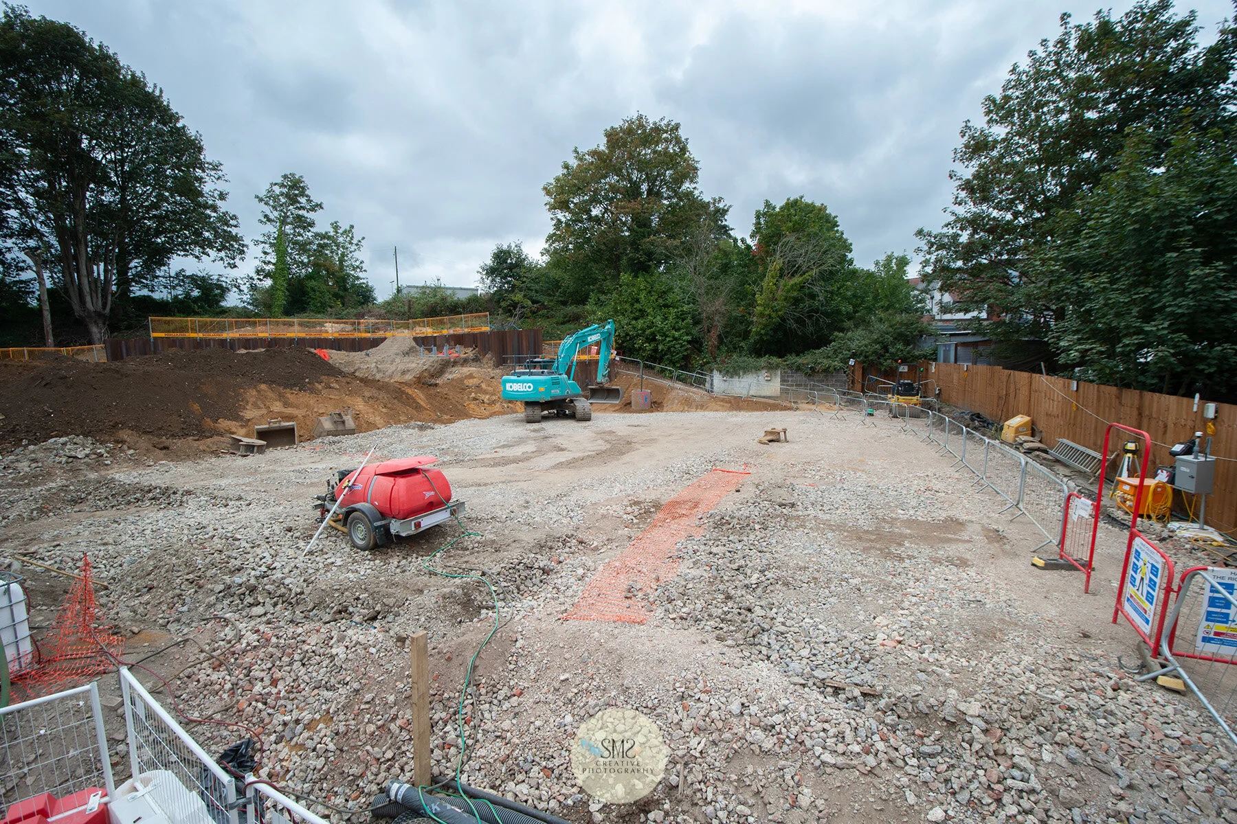 The top of site that sits at the back of the railway station.