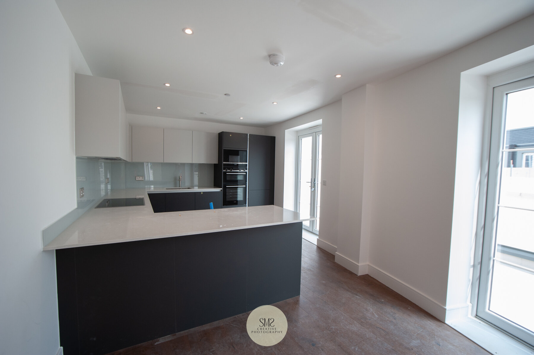  Another kitchen in an apartment in Block B. 