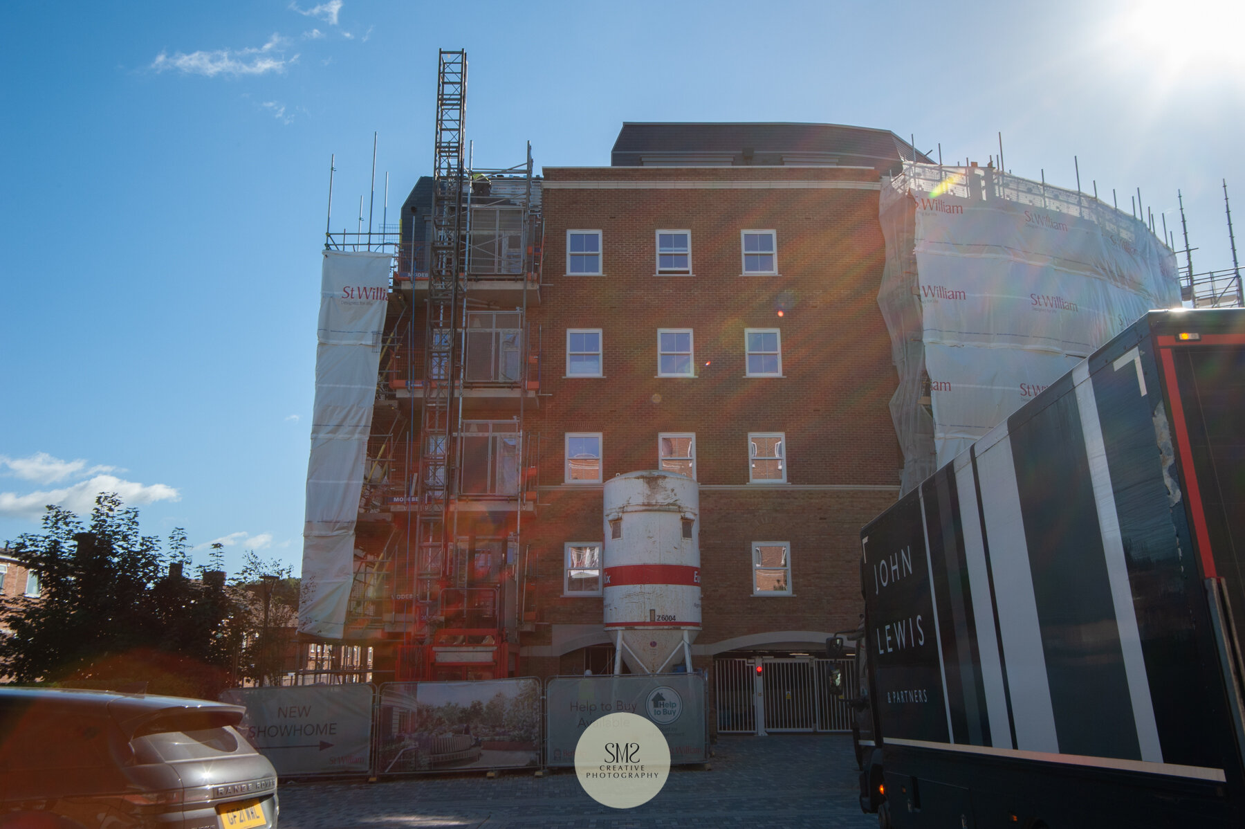  The hoist and silo outside Block C are due for removal end of October early November. 