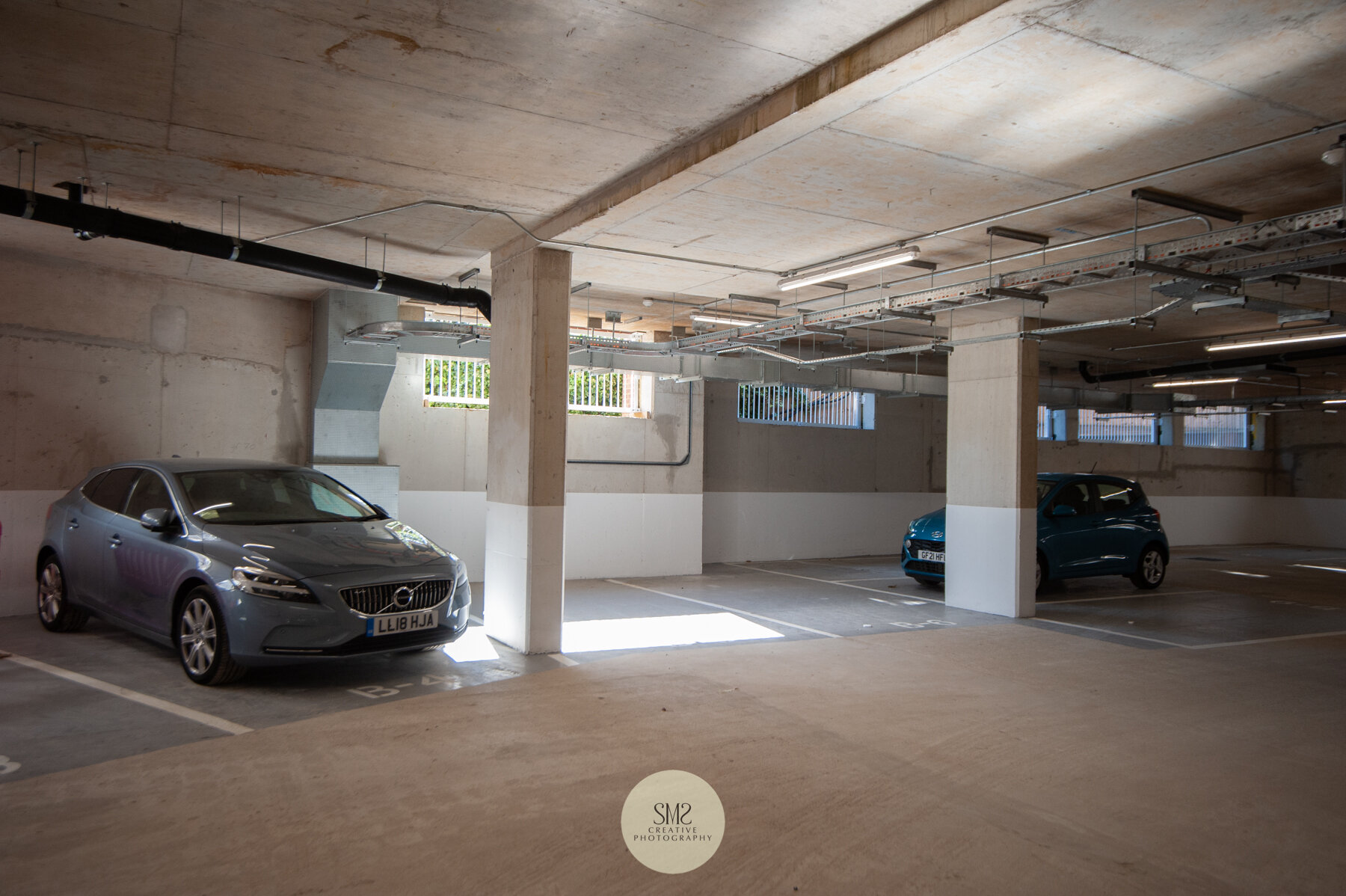  Car park B for residents, underneath Block B and has Block C spaces too. 