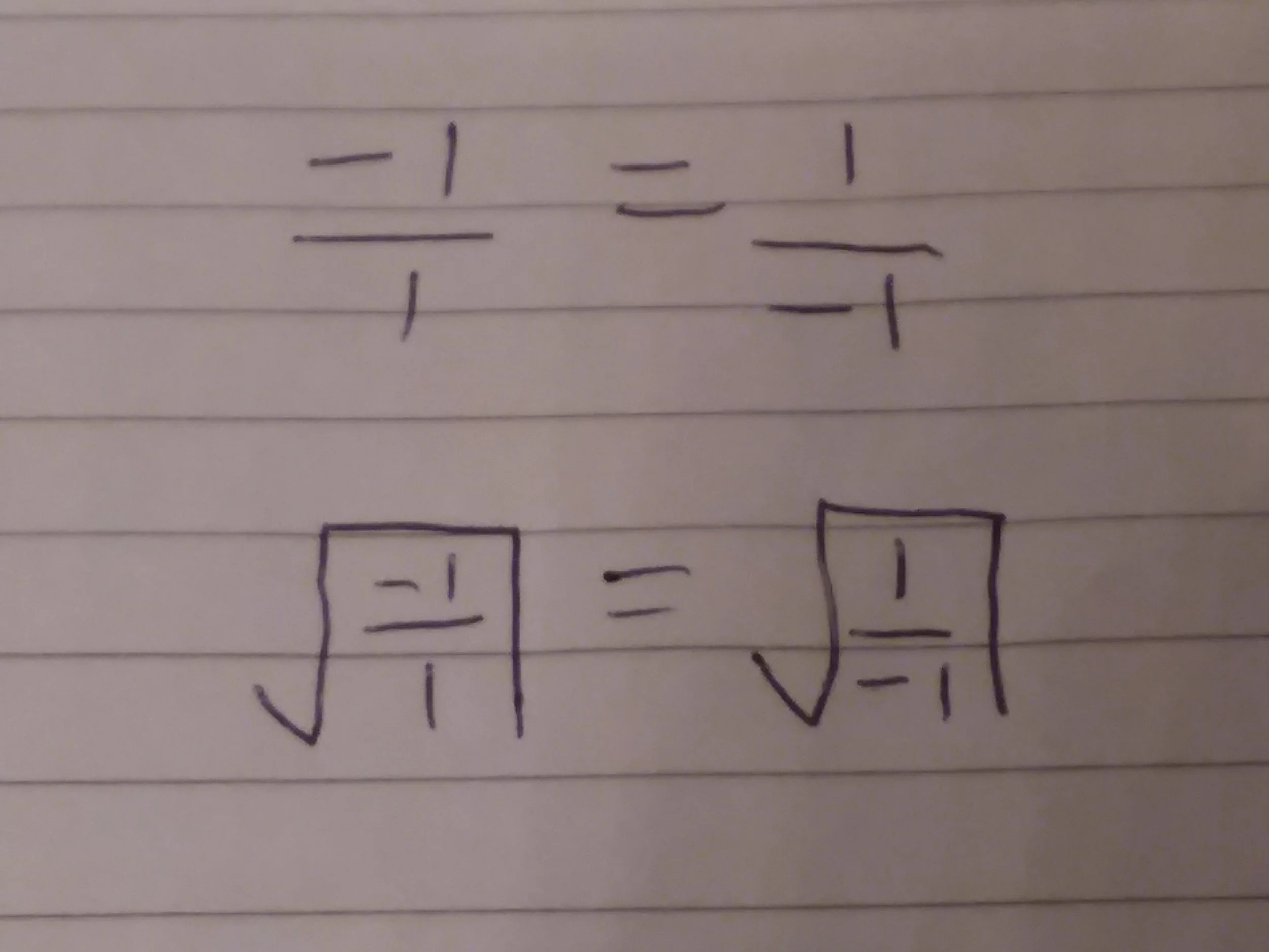 To get from one line to the next we can take the square root. You are correct to be wary of the lack of plus-minus's here, but it really is fine; I'm simply taking the positive root of each side to be equal. 