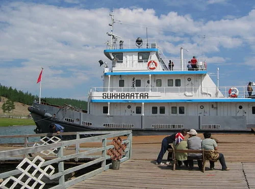 One of the three Sukhbattar ships that served as the entirity of the Mongolian Navy during the 20th century