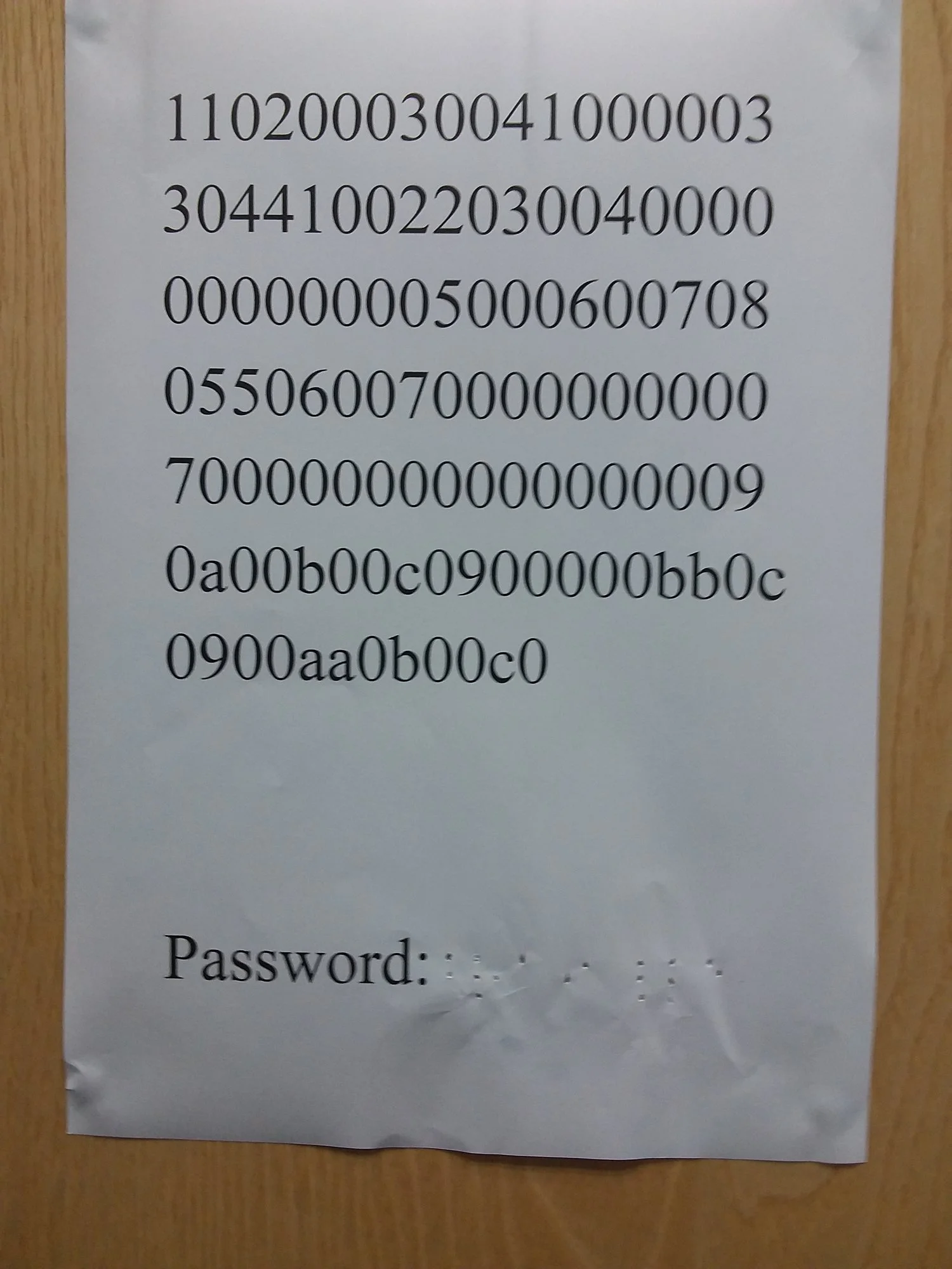 Is there a better way of laying these out? Counting how many digits there are might be helpful.