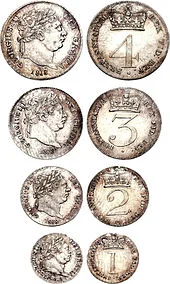 Maundy Money from 1818