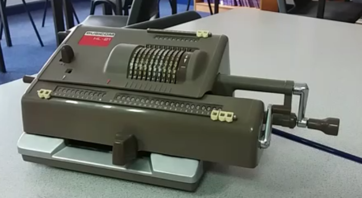 Root 2 on a Mechanical Calculator