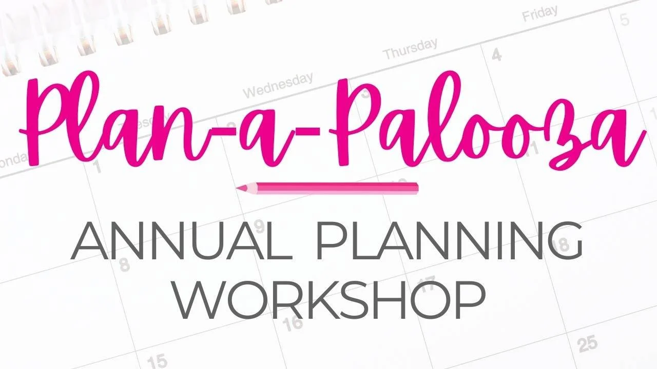 Join me October 17 & 18 for a live planning session to map out your 2025!
