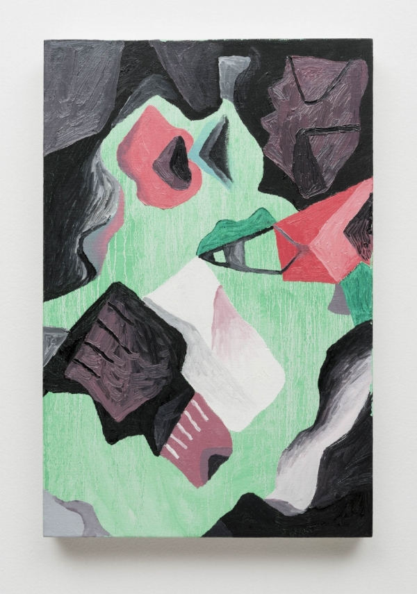 Antonio Malta Campos Escorrida , 2015 óleo s/ tela, 60 x 40 cm Drip, 2015 oil on canvas, 23 ⅝ x 15 ¾ inches