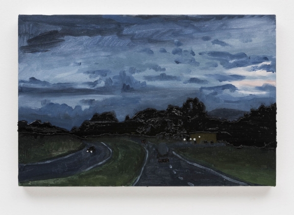 Rodrigo Andrade Auto estrada (estudo), 2016 óleo s/ tela, 30 x 45 cm Highway (study), 2016 oil on canvas, 11 13/16 x 17 ¾ inches