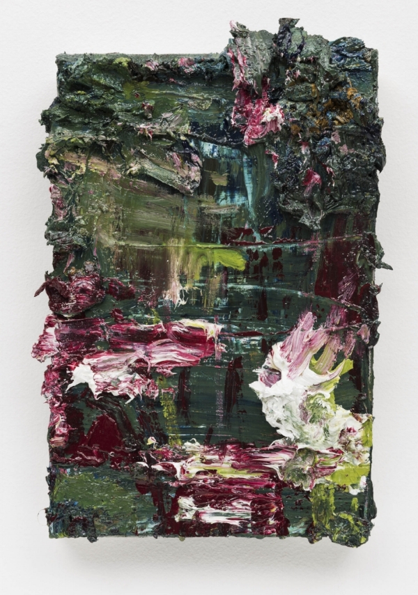 Alvaro Seixas Pintura sem título (Reino) , 2016 óleo s/ linho, 30 x 20 cm Untitled Painting (Kingdom) oil on linen, 11 13/16 x 7 ⅞ inches