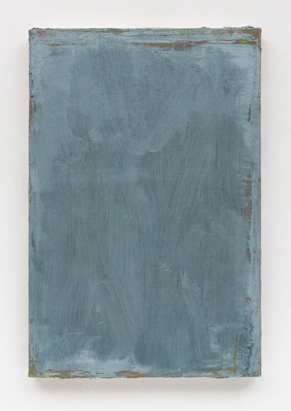 Sérgio Sister Azul cintilante, 2016 óleo sobre tela, 30 x 20 cm Sparkling blue, 2016 oil on canvas, 11 13/16 x 7 ⅞ inches