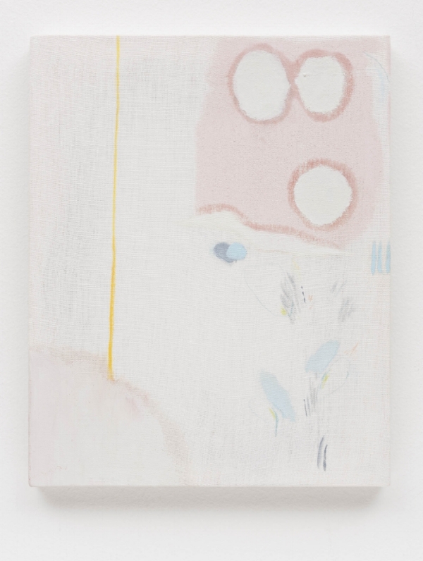 Yasmin Guimarães Sem título, 2016 óleo s/ linho, 30 x 24 cm Untitled, 2016 oil on linen, 11 13/16 x 9 7/16 inches