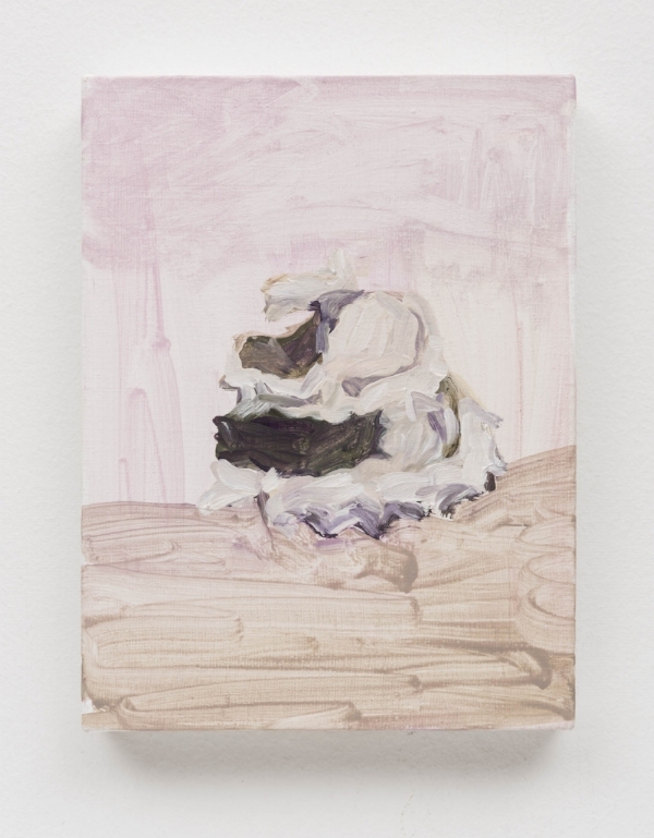 Gabriela Machado Sem título, 2013 óleo s/ tela, 25 x 18 cm Untitled, 2013 oil on linen, 9 13/16 x 7 1/16 inches