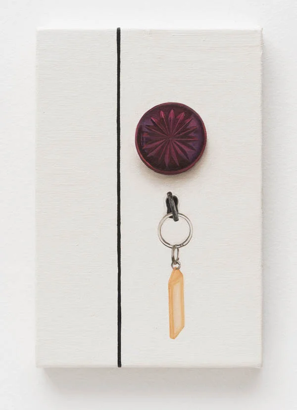 Ana Elisa Egreja Maçaneta vinho , 2016 óleo sobre tela, 30 x 20 cm Wine doorknob , 2016 oil on canvas, 11 13/16 x 7 7/8 inches