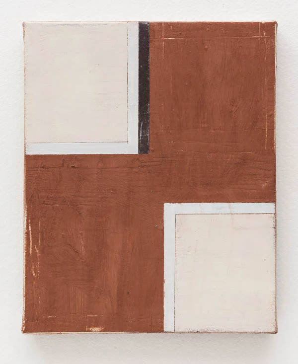 Fabio Miguez Duas janelas, 2015 óleo e cera sobre linho, 30 x 24 cm Two windows, 2015 oil and wax on line, 11 13/16 x 9 7/16 inches