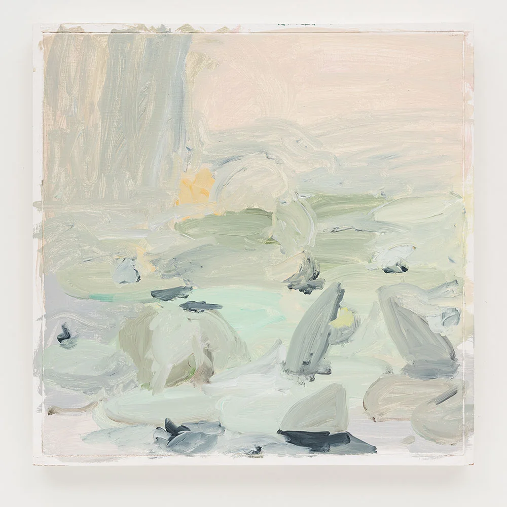 Gabriela Machado, Giverny , 2013, óleo sobre linho | oil on linen , 30 x 30 cm