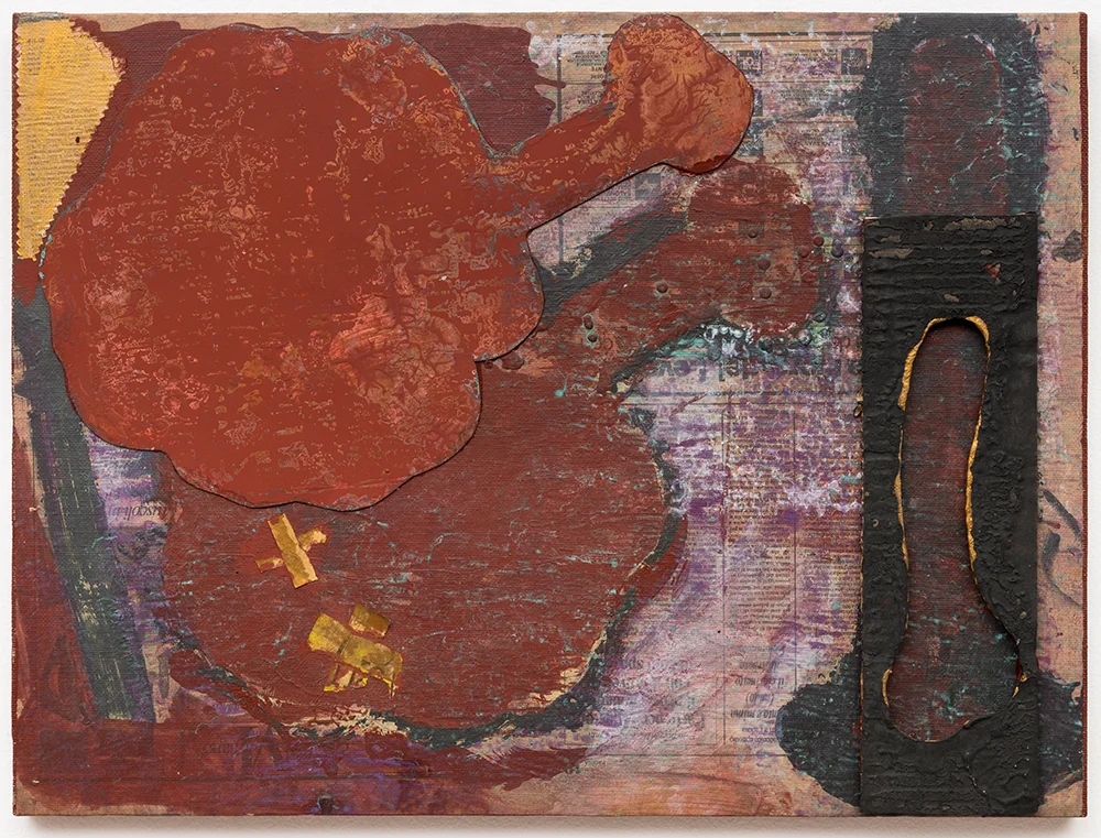 Fantasma | Ghost, 1986, técnica mista sobre tela | Mixed media on canvas , 47 x 53 cm | 18 1/2 x 20 7/6"
