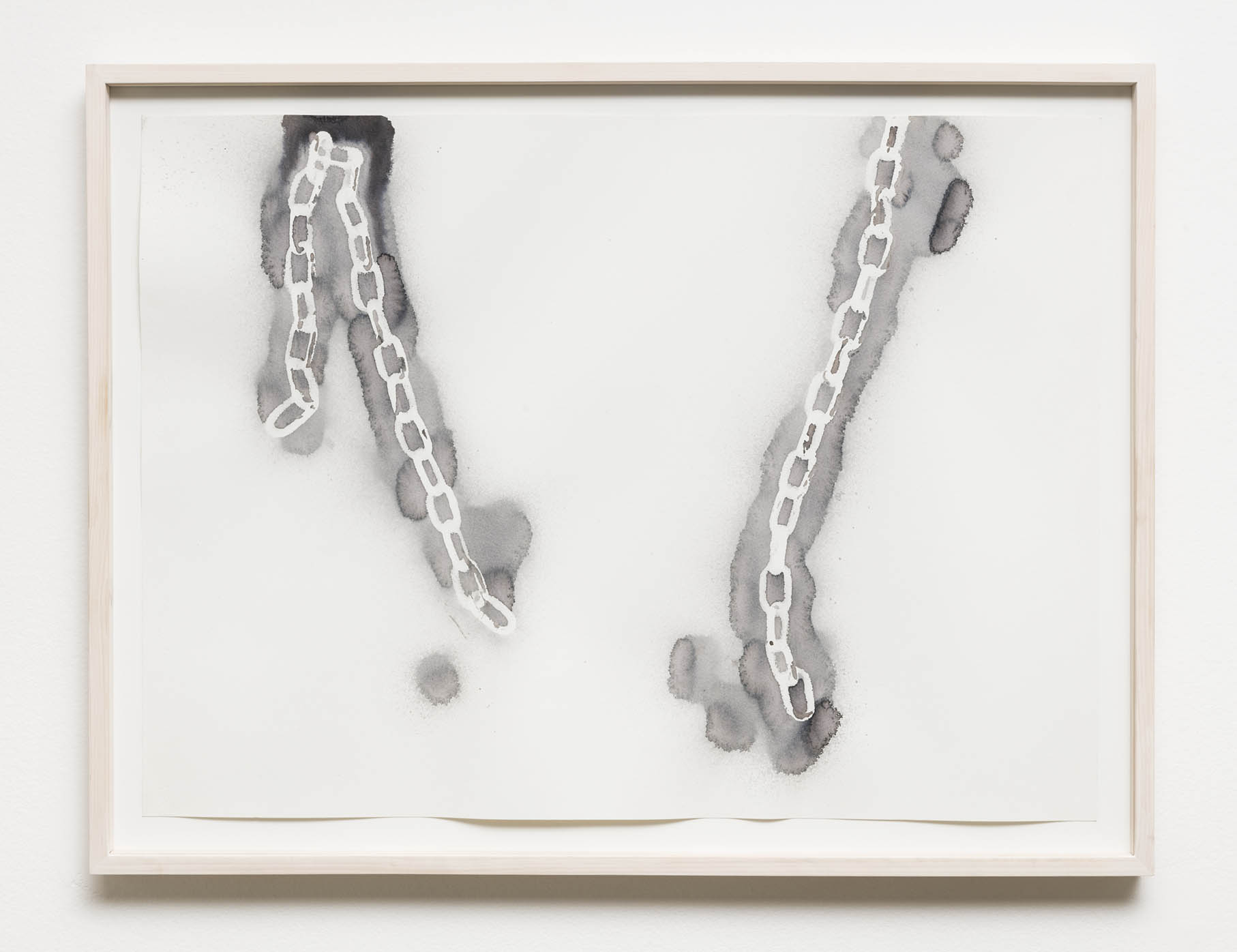 Variações de Correntes em Cor | Chain Variations in Color, 2019 aquarela | watercolor 54 x 75 cm | 2117/64 x 29 17/32 in