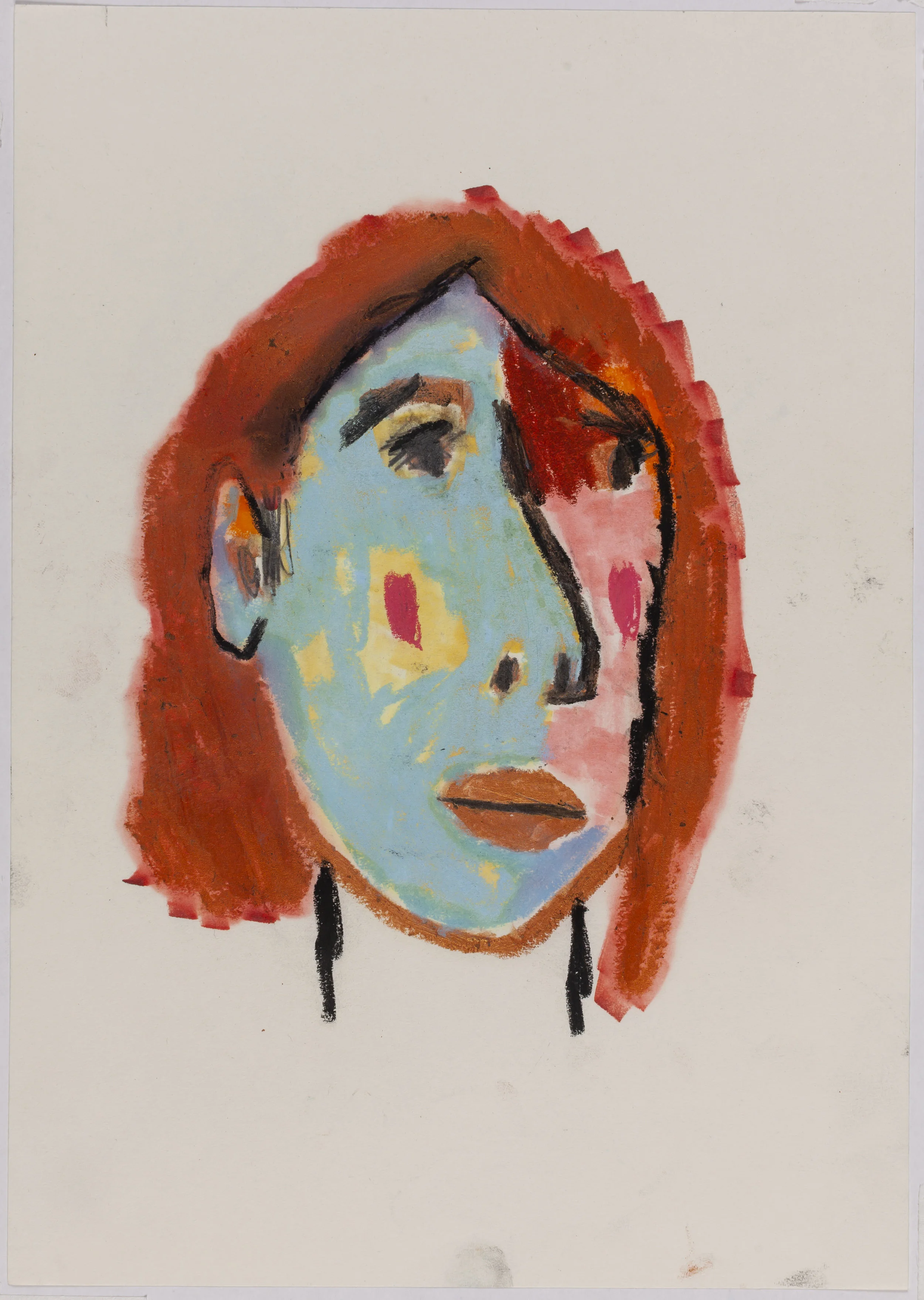 Marcela 2016 técnica mista sobre papel | mixed media on paper 29,7 x 21 cm