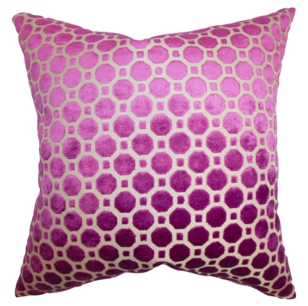   Carlie Velvet Throw Pillow  