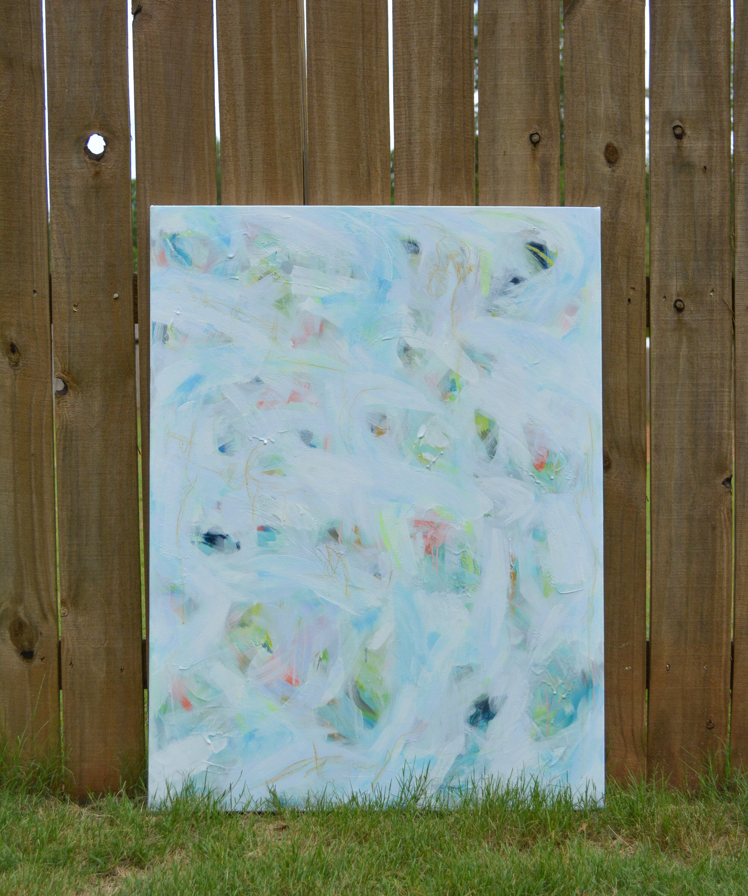 Amelia Island 30x40 Mixed Media on Canvas 