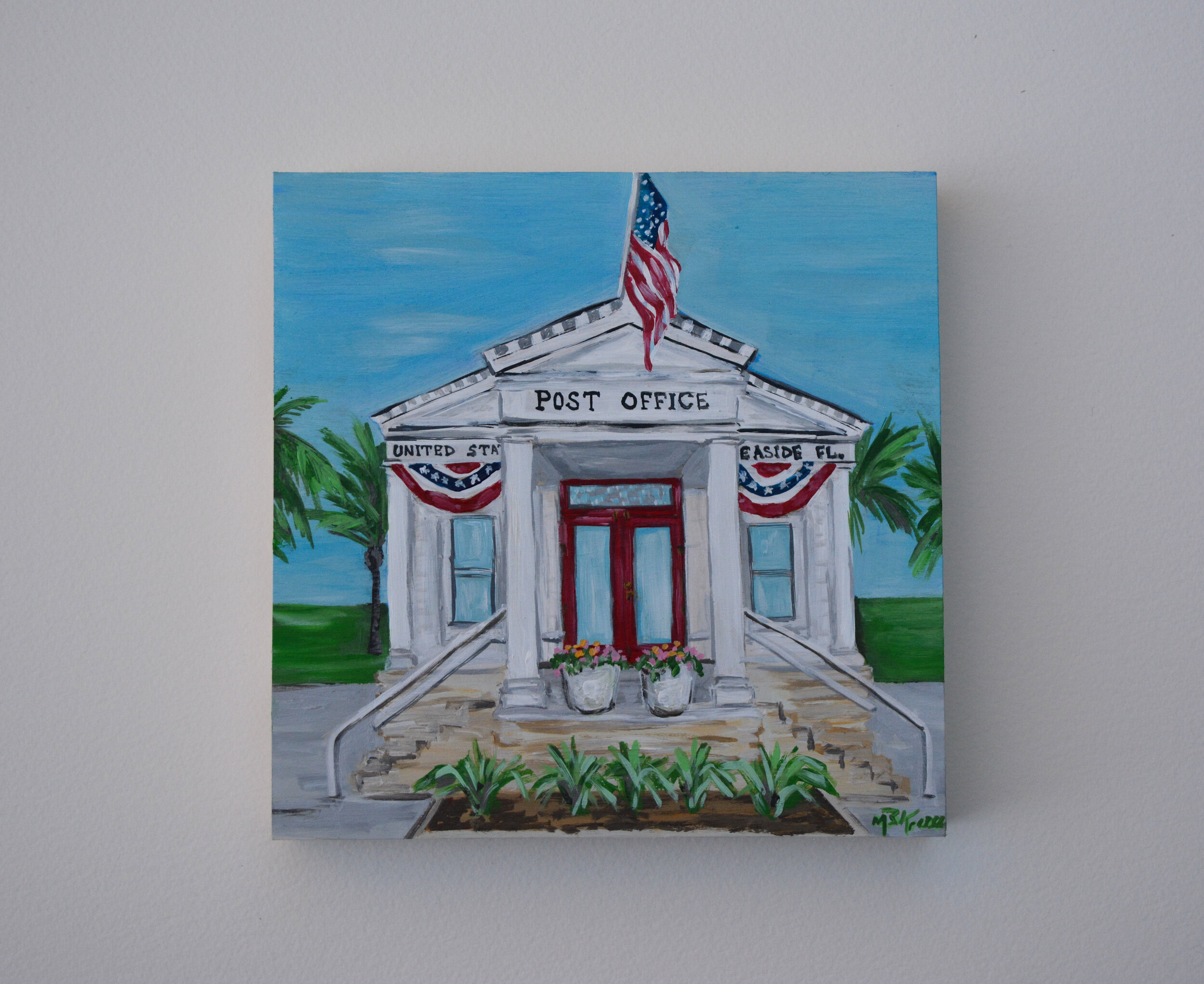 Seaside Post Office, July 4, Some Beach Series 