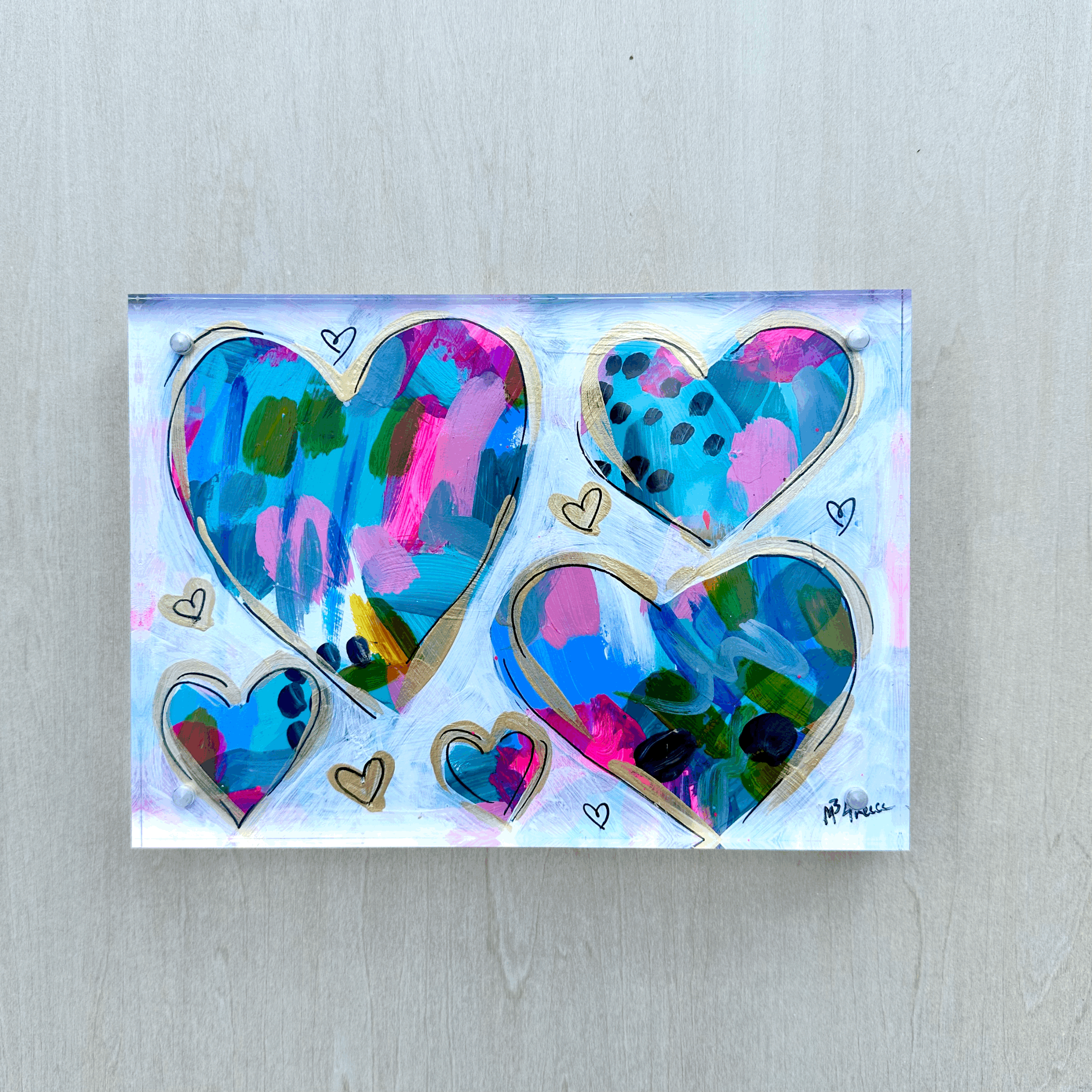 Acrylic Heart 1