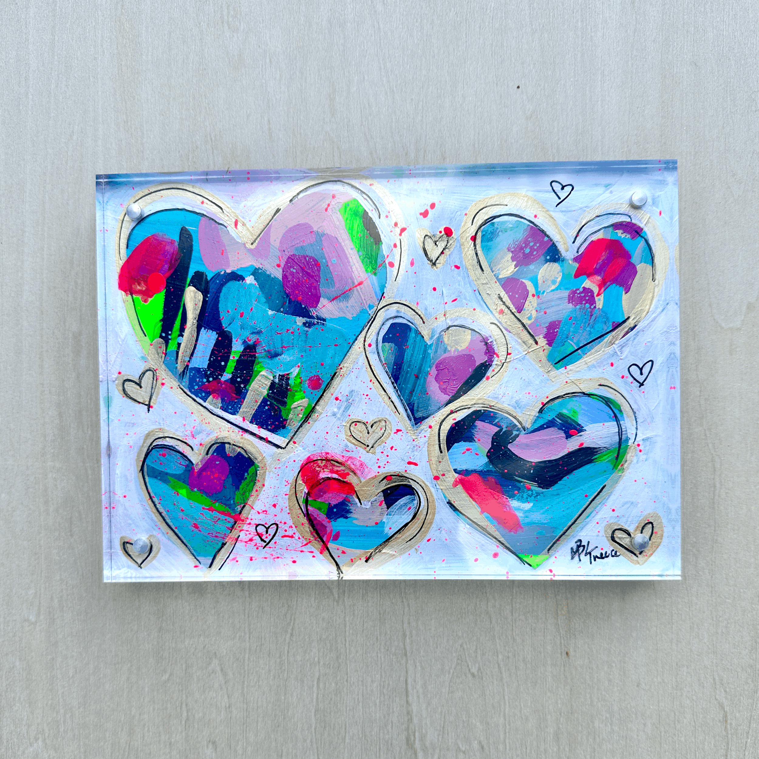 Acrylic Heart 2