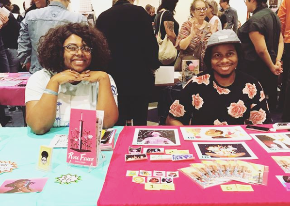 Exhibitors from Richmond ZineFests past. Images courtesy of Celina Williams.