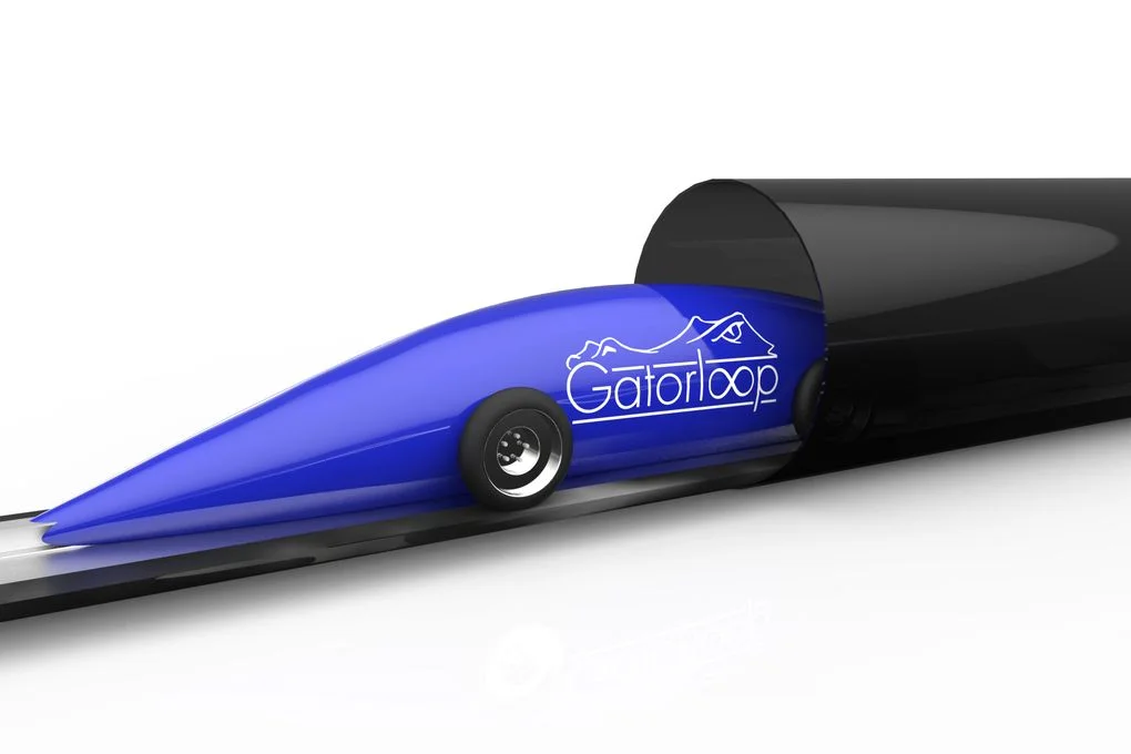 UF Gatorloop's Pod rendering