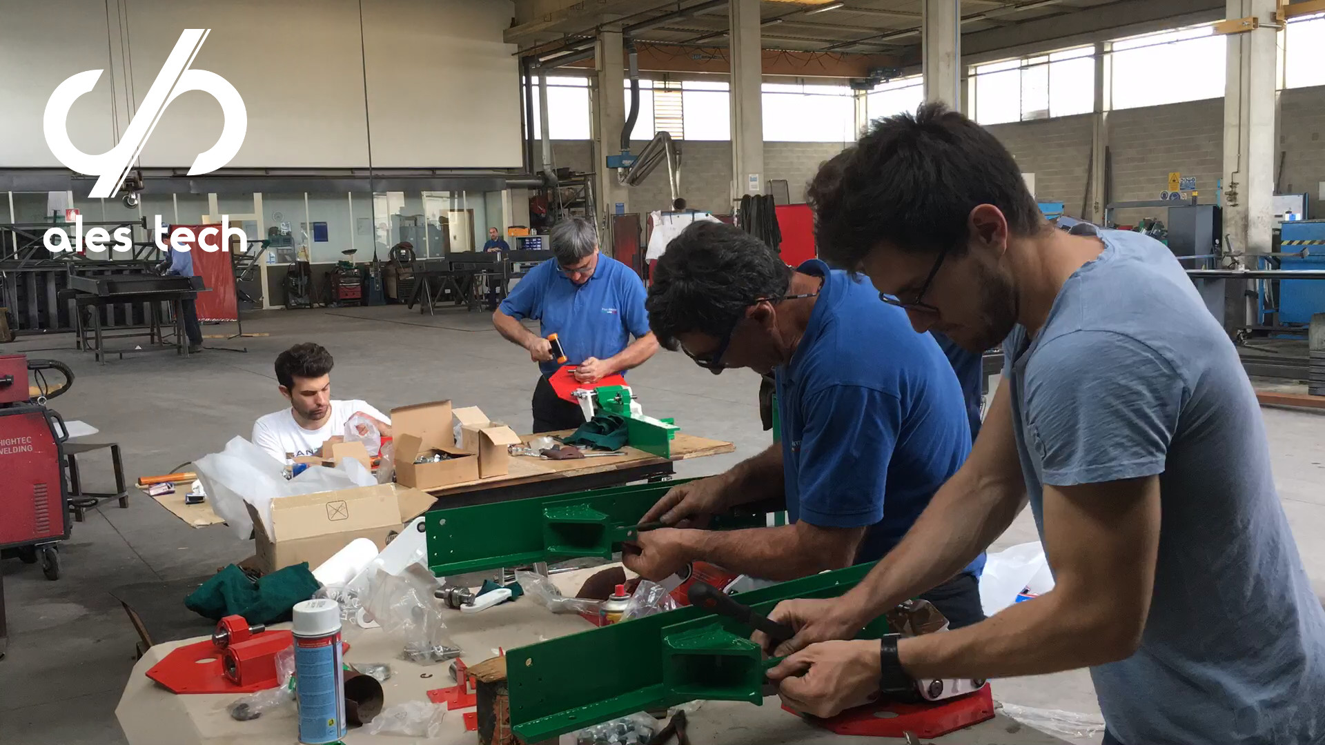 Gli ingegneri al lavoro sulle sospensioni