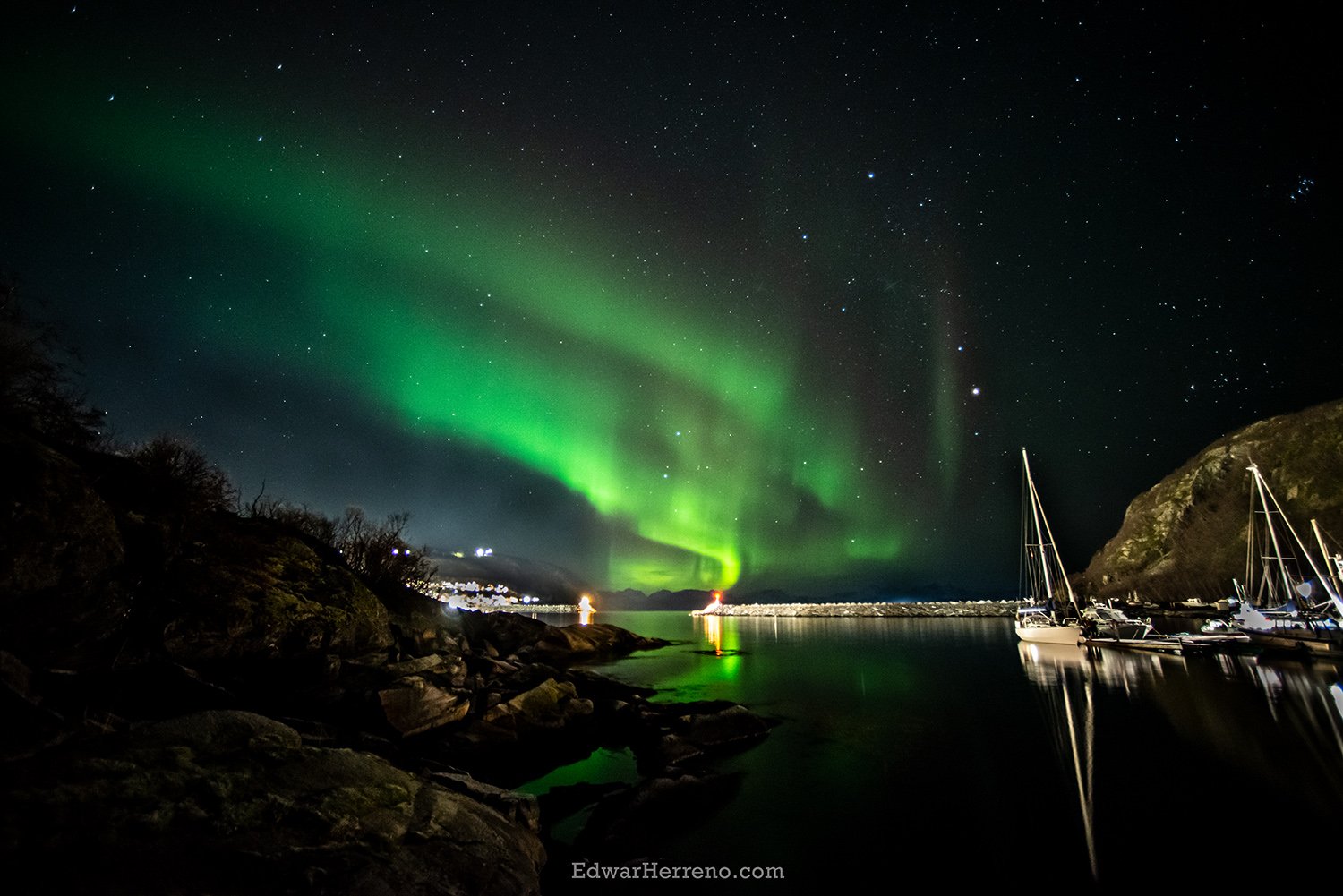Aurora boreal - Norway.