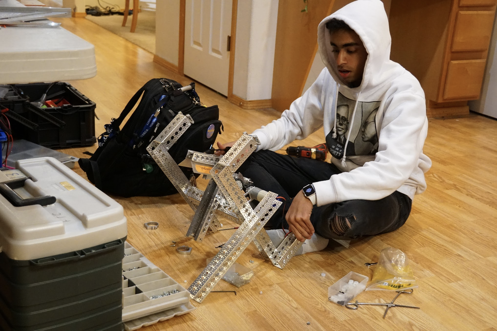 Advaith Nair, OR Advaith did not compete at any events with LANbros but provided a considerable amount of valuable input on designs over the web.