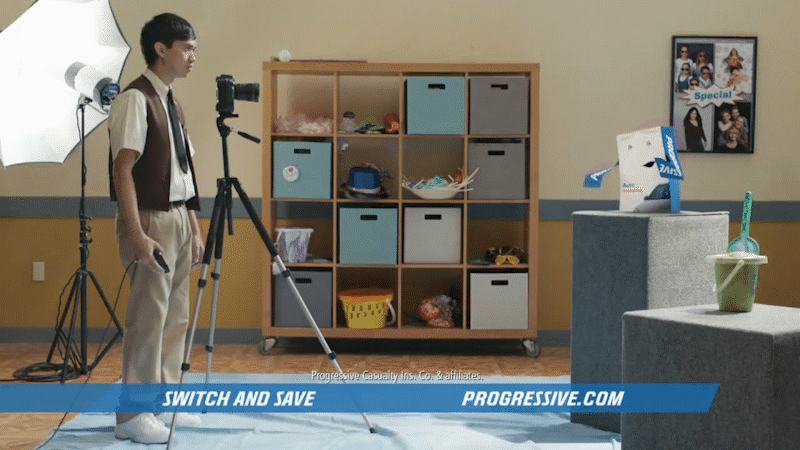 Calendar Shoot - Progressive Insurance Commercial.gif